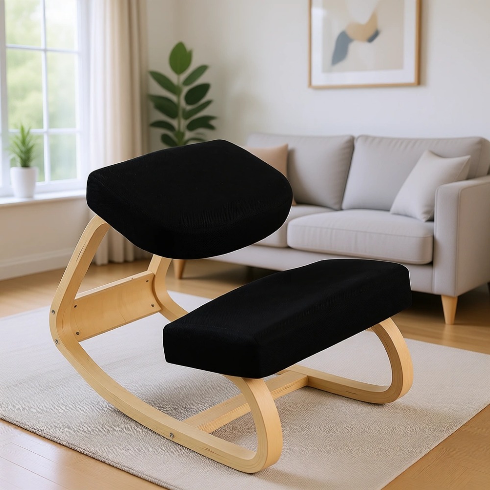Home Office Ergonomics - Sedia a Dondolo Ergonomica in Legno