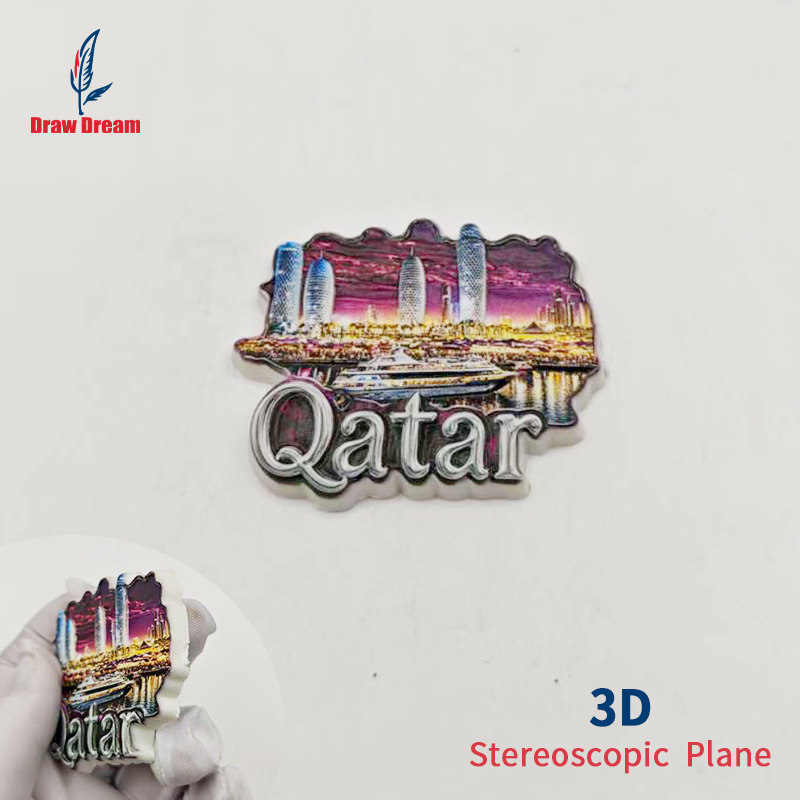 Magnete 3D per Frigorifero del - Home Office Qatar Travel recensione e prezzo