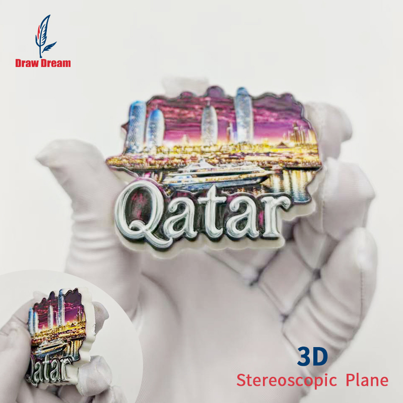 Magnete 3D per Frigorifero del - Home Office Qatar Travel recensione e prezzo