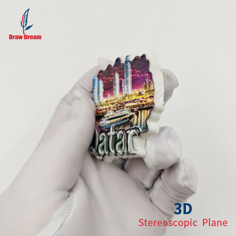 Magnete 3D per Frigorifero del - Home Office Qatar Travel recensione e prezzo