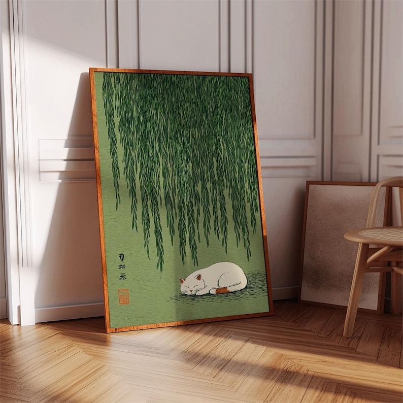 Poster giapponese con gatto so - Home Office Youtube recensione e prezzo