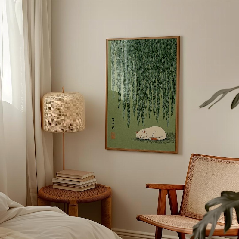 Poster giapponese con gatto so - Home Office Youtube recensione e prezzo