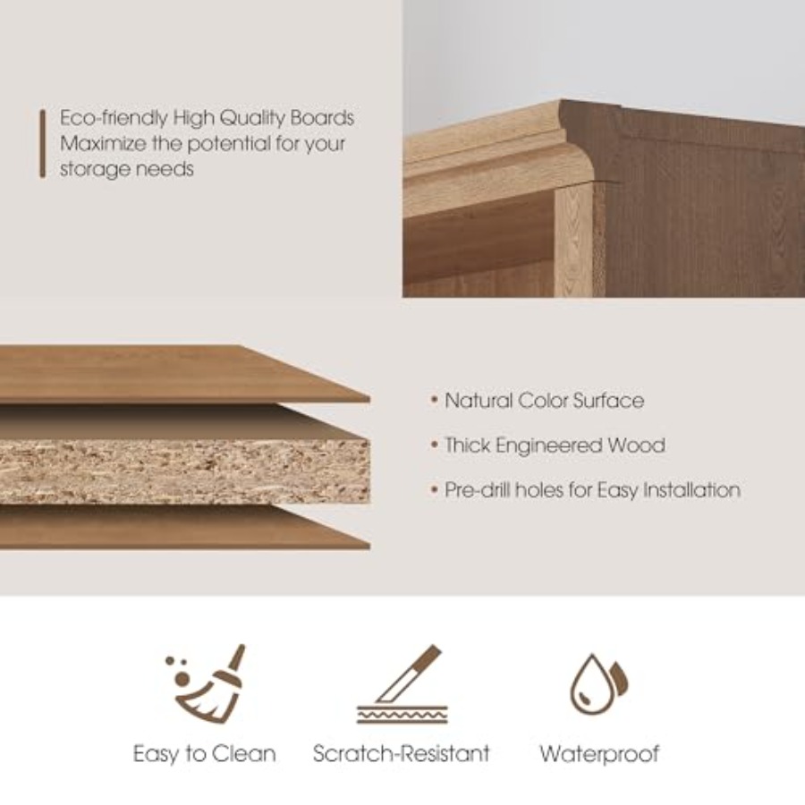 Libreria alta 70 cm in rovere  - Home Office With Library recensione e prezzo