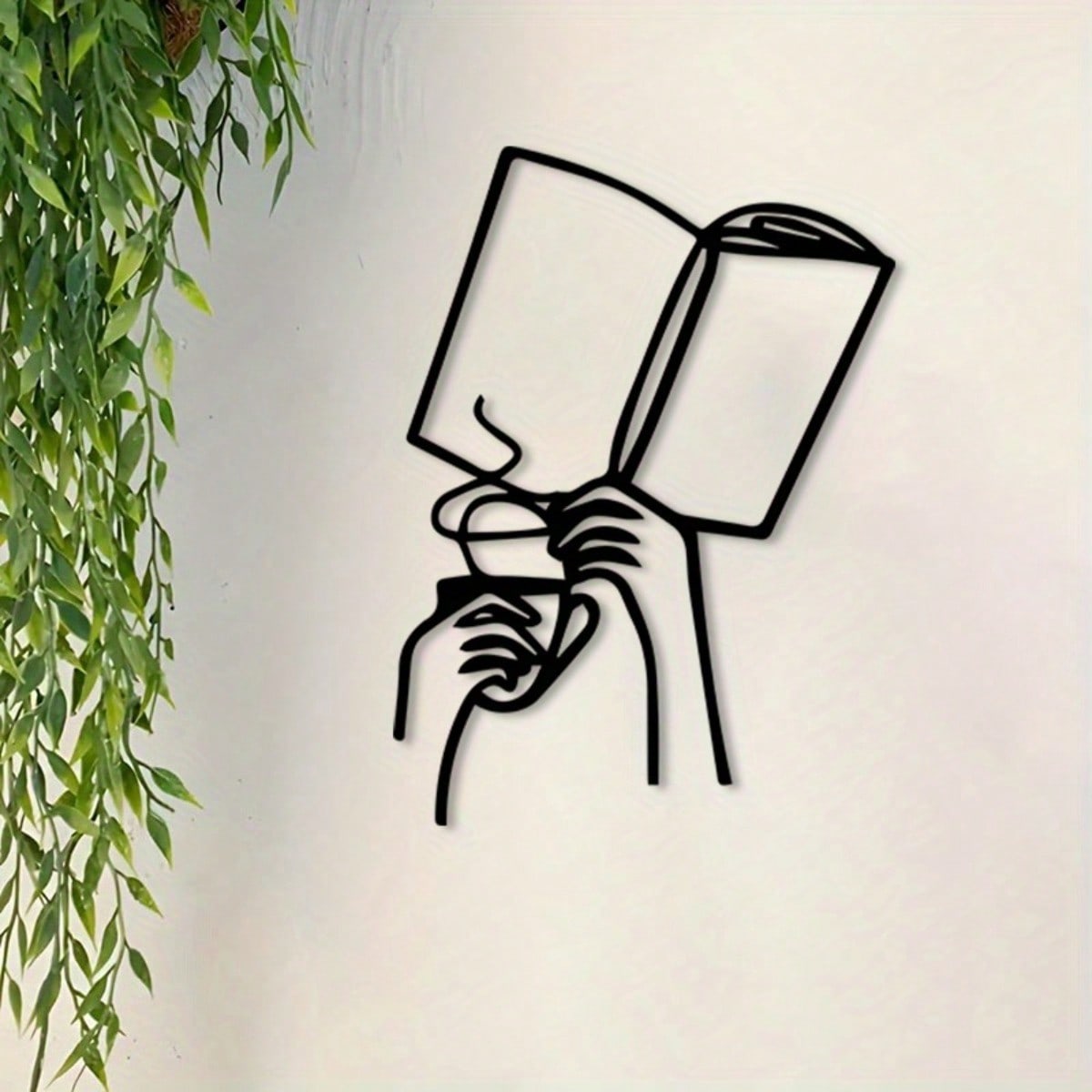 Decorazione da Parete in Ferro - Home Office With Library recensione e prezzo