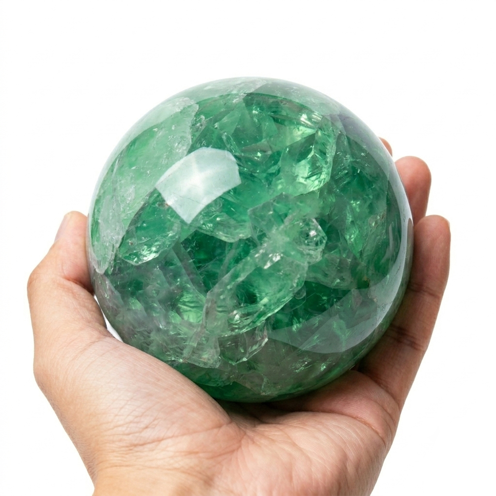 Sfera di Cristallo di Fluorite - Home Office Feng Shui recensione e prezzo