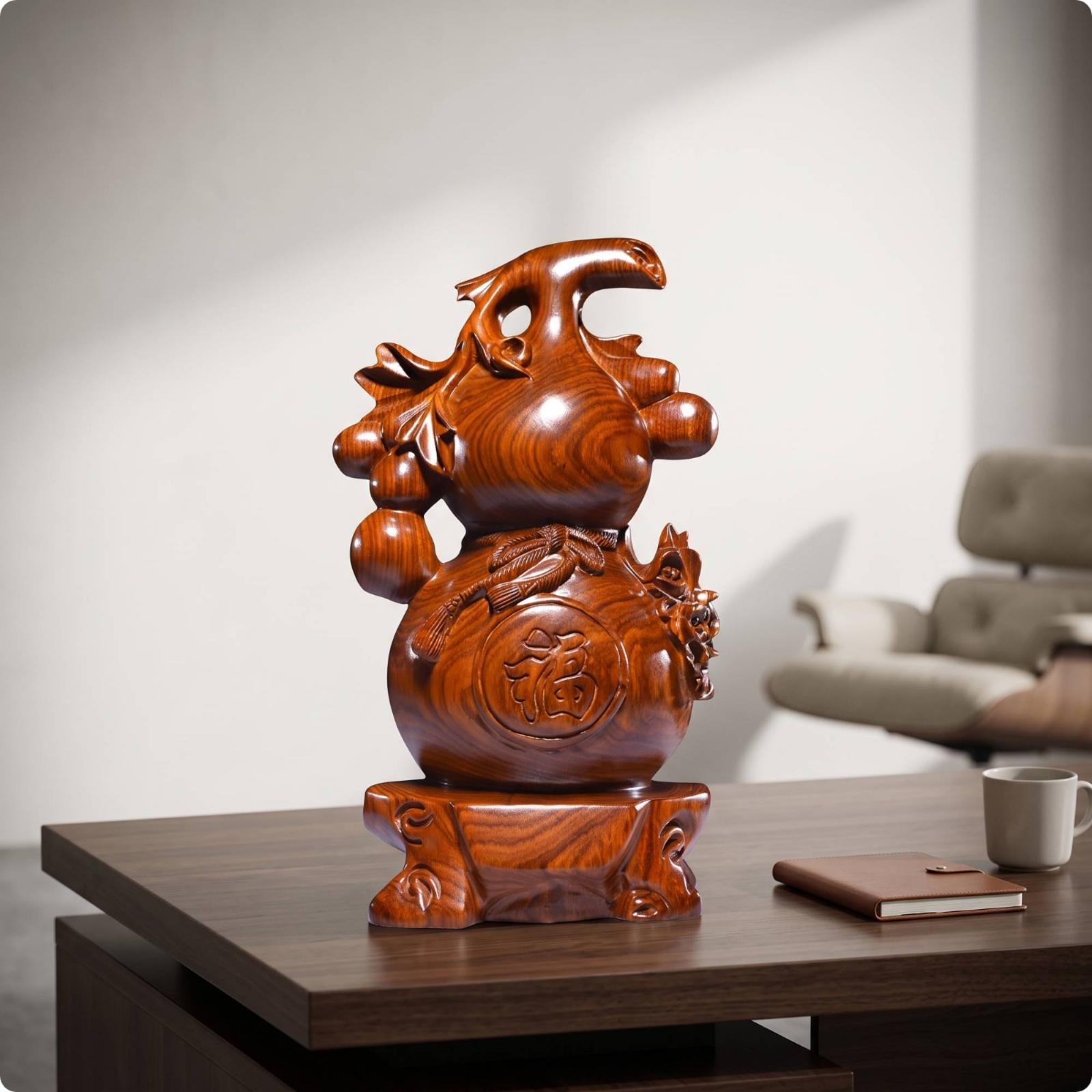 Elegante Scultura in Legno di  - Home Office Feng Shui recensione e prezzo