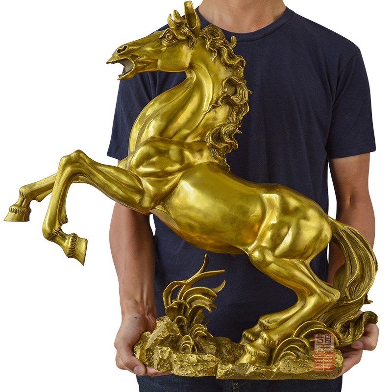 Enorme statua di cavallo in br - Home Office Feng Shui recensione e prezzo