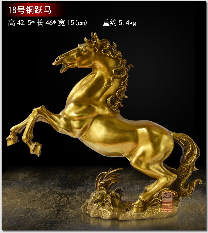 Enorme statua di cavallo in br - Home Office Feng Shui recensione e prezzo