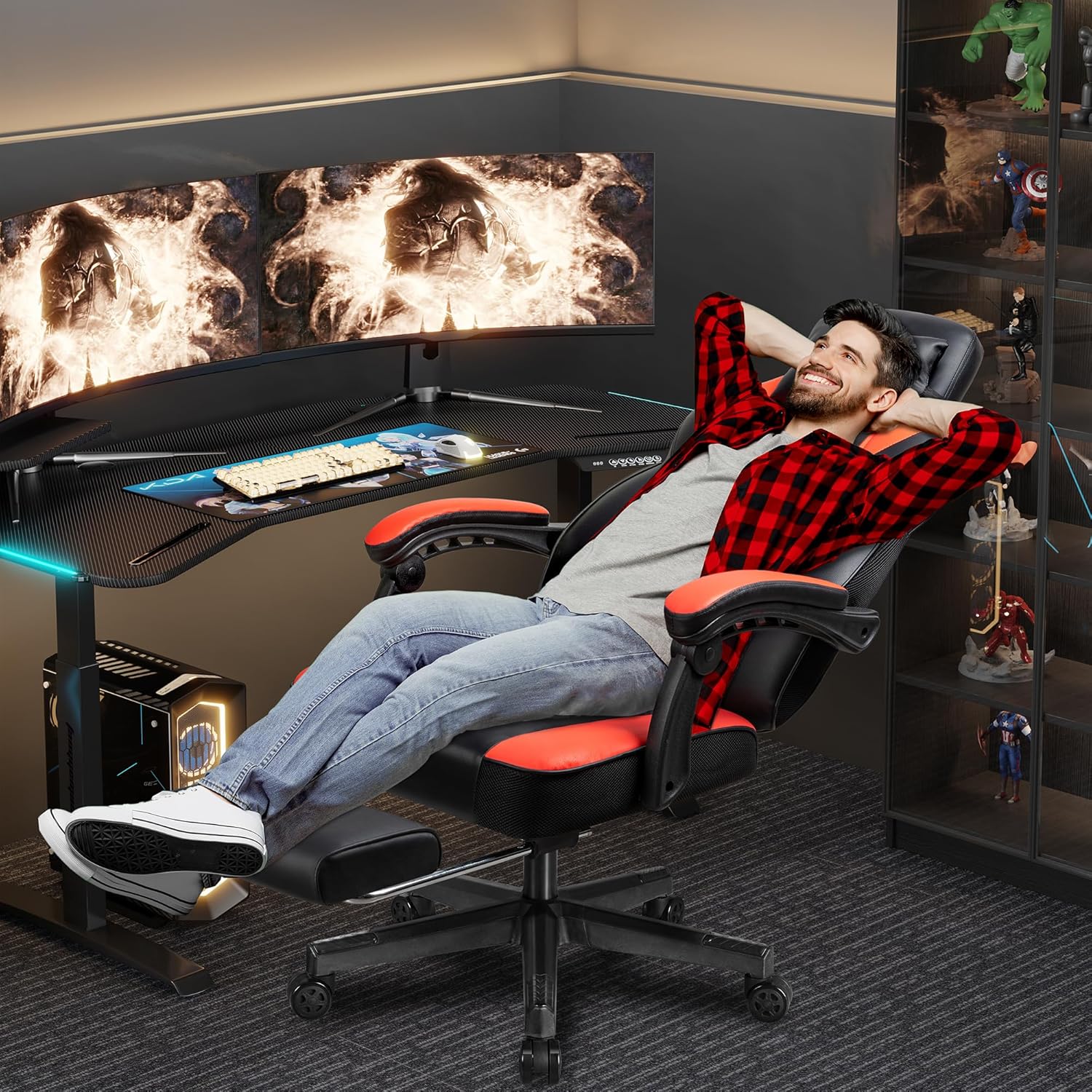 Sedia da Gaming con Poggiapied - Home Office Ergonomics recensione e prezzo