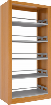 Scaffali per libri bifacciali  - Home Office With Library recensione e prezzo