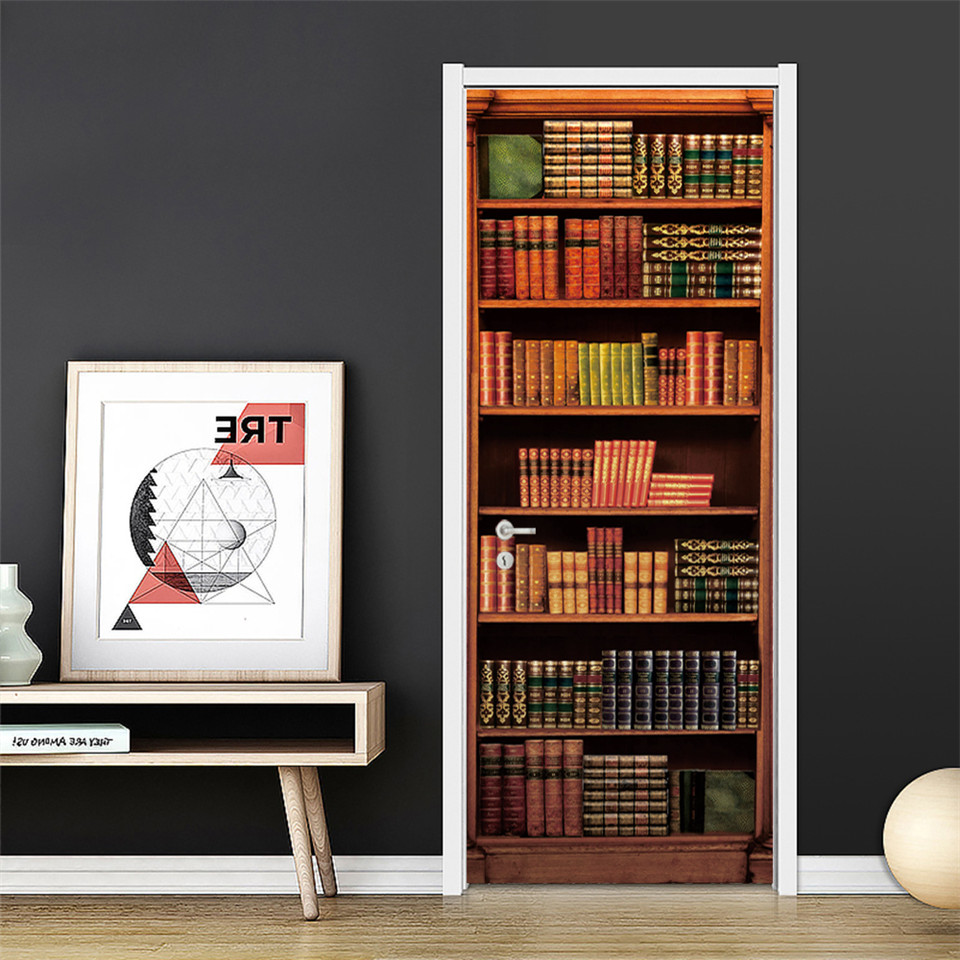 3D Porta Carta Da Parati del P - Home Office Bookshelves recensione e prezzo