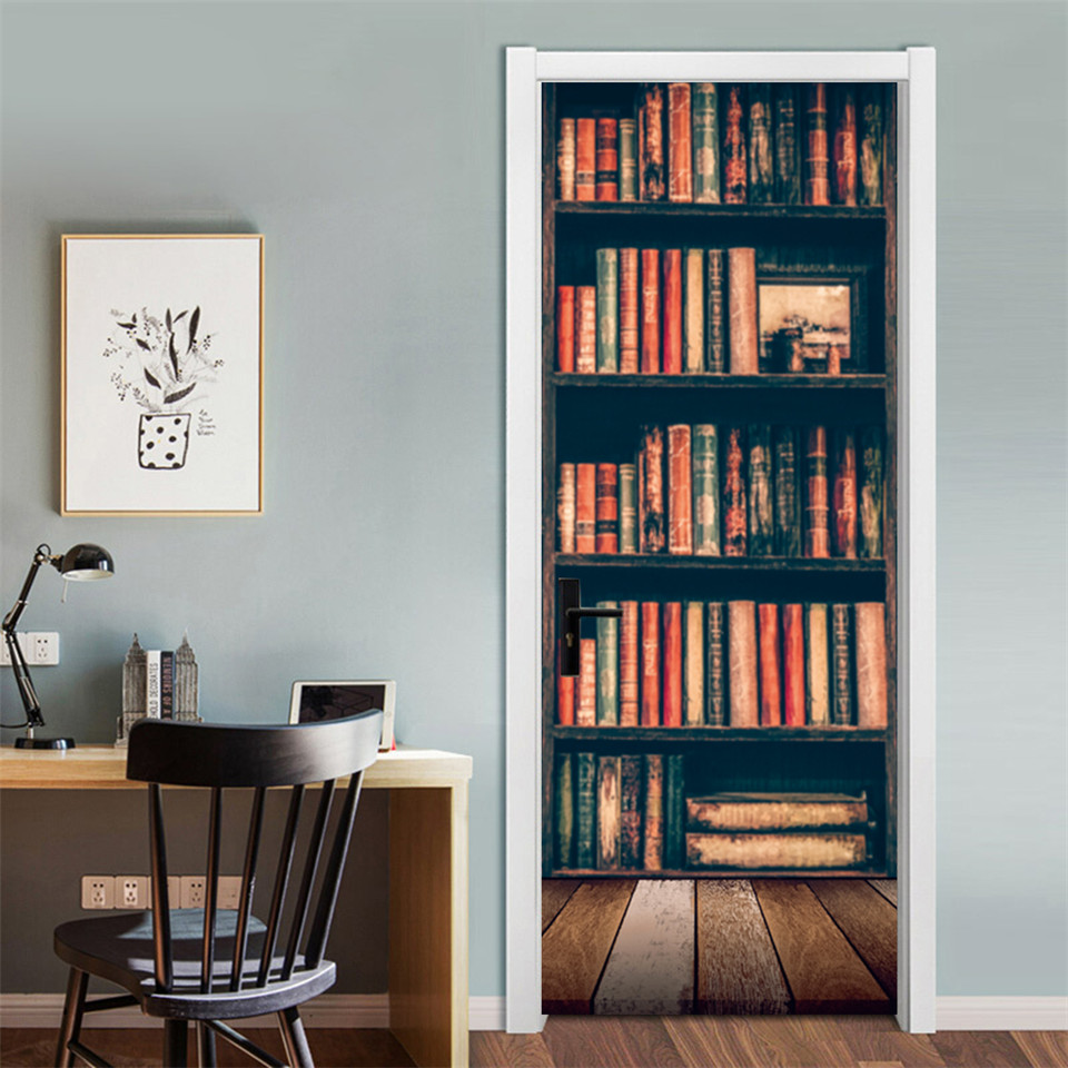 3D Porta Carta Da Parati del P - Home Office Bookshelves recensione e prezzo